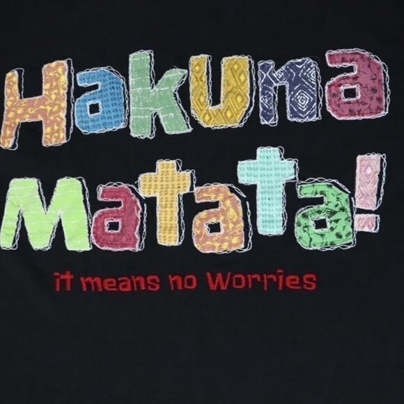 Disney Lion King T Shirt Adult Size L Colorful Hakuna Matata Top Men Women Large - Picture 7 of 12